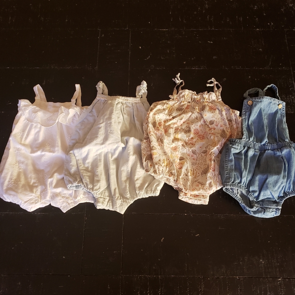 Baby girl rompers